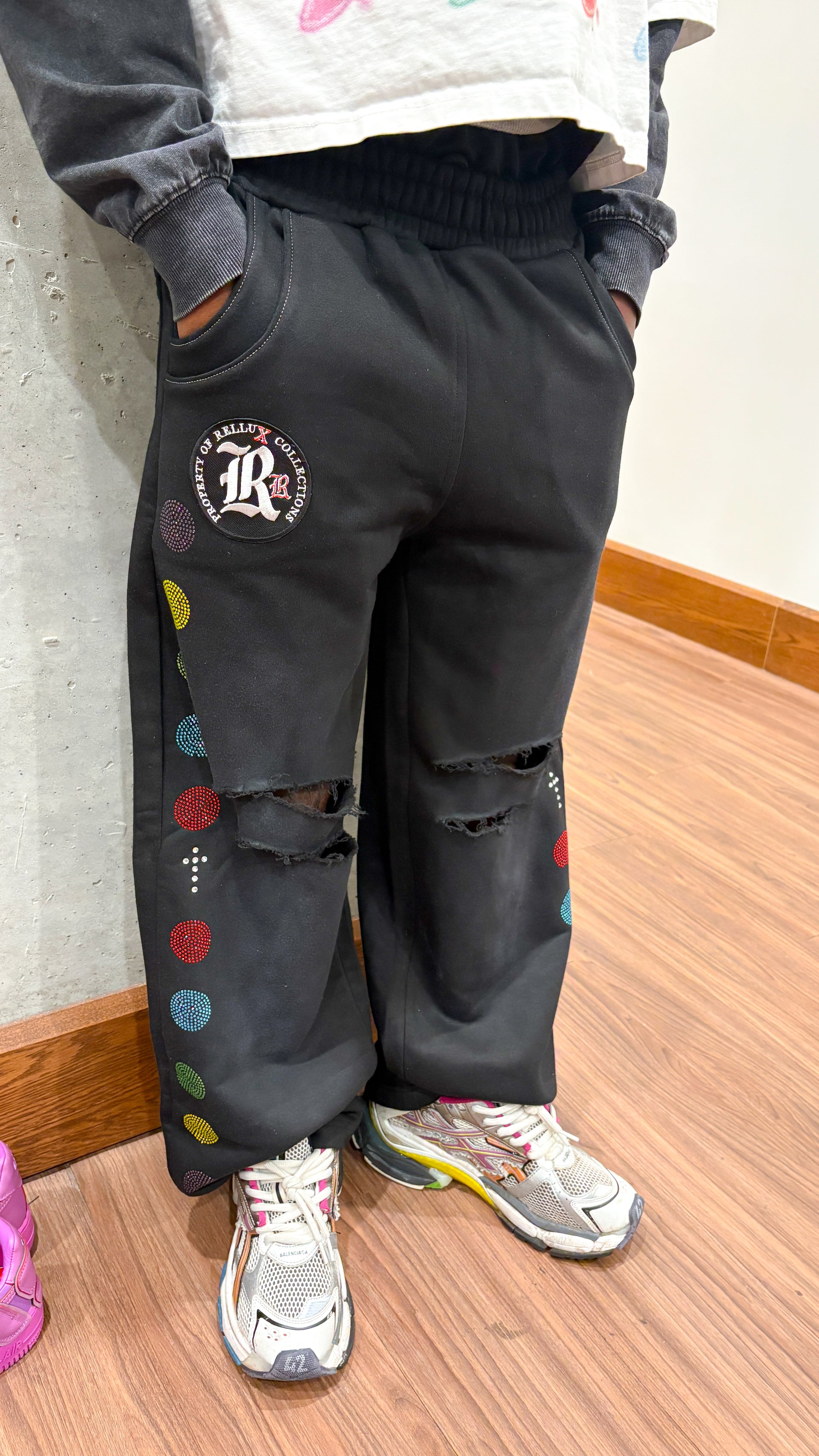 Black “Estate” Sweatpants